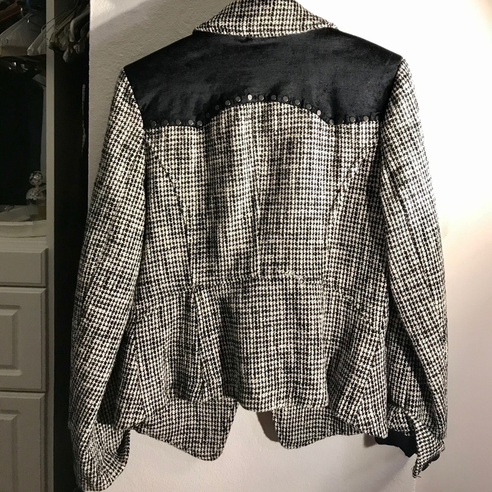 Free people rodeo houndstooth blazer